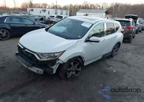 2019 Honda Cr-V Ex z USA, uszkodzony, nr VIN 7FARW2H51KE032031